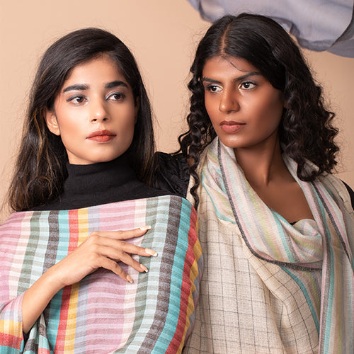 THERE ARE SHAWLS AND THEN THERE ARE WRAPS AND STOLES