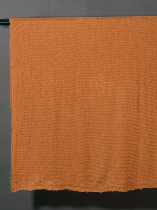 Ochre Solid Dyed Woolen Muffler For Man/Women