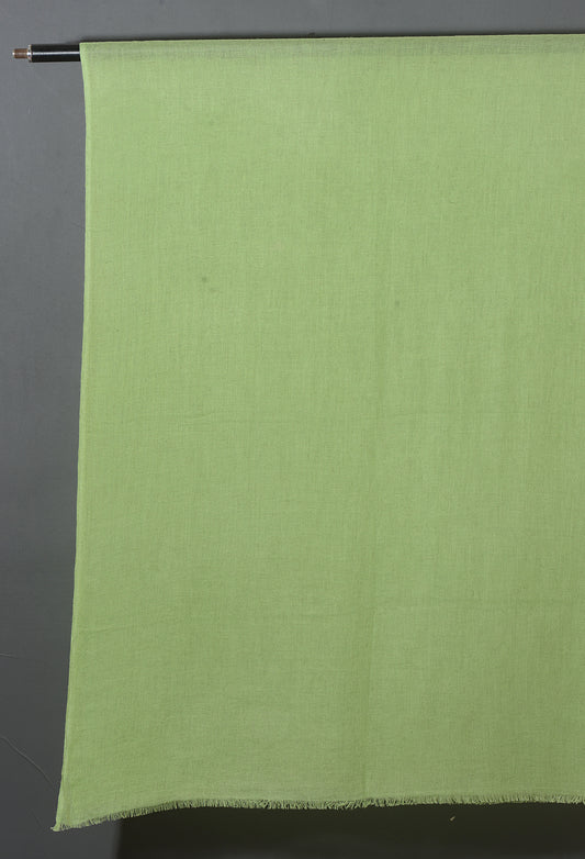 Fern Green Solid Viscose Linen Ladies Stole