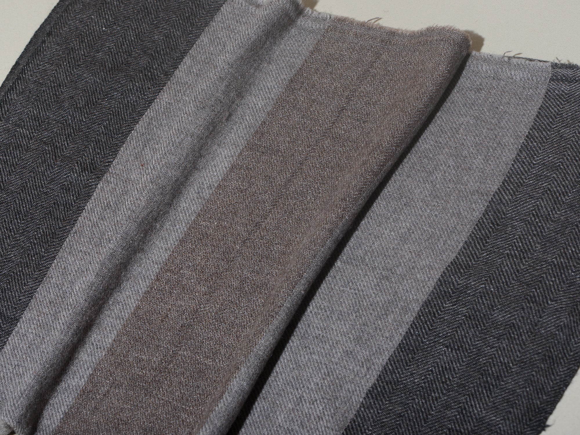Striped Patterned Super Soft Woolen Muffler -  Multi