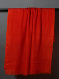 Net Weave Super Soft Cashmere Stole - Crimson Red