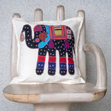 OMVAI Hastkala Elephant Cushion