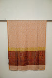 OMVAI Royal Jacquard with Intricate Kashmiri Border Modal Stole Caramel Gold