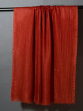 Net Weave Super Soft Cashmere Stole - Rich Burgundy