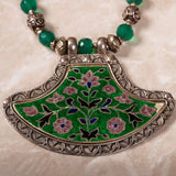 Farhat Green Onyx Necklace