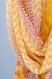 OMVAI Chevron Buti Chiffon Dupatta