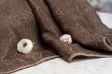 OMVAI Paisley Beauty Crepe Stole - Nude Browns