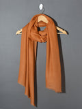 TERRACOTA  Solid Pashmina