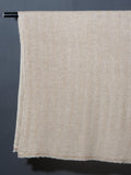 Chevron Weave Super Soft Woolen Muffler - Natural Sand