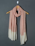 Pin Striped Weave Super Soft Woolen Muffler - Subtle Red