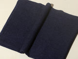 Solid Dyed Woolen Muffler - Forever Blue
