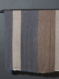 Striped Super Soft Woolen Muffler - Multi Dark Tones