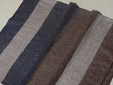 Striped Patterned Super Soft Woolen Muffler - Multi Dark Tones