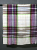 Checks Kashmiri Patterned Pashmina Stole - Purple