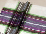 Checks Kashmiri Patterned Pashmina Stole - Purple