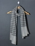 Grey Loose Weave Super Soft Woolen Muffler