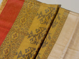 OMVAI Diwali Puja Set with a Silk Finish Stole (Yellow) and Essential Oil