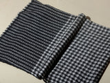 Pathan Checks Super Soft Woolen Muffler - Black & White