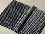 Pathan Checks Super Soft Woolen Muffler - Black & White