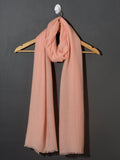 PEACH Solid Pashmina