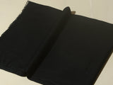 BLACK Solid Pashmina