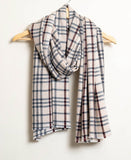 Retro Checks Patterned Super Soft Woolen Muffler