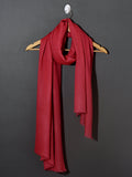 ROUGE PINK Solid Pashmina